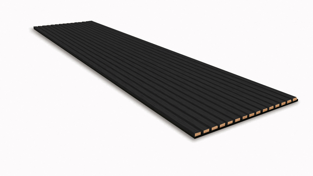 Wandpaneel 10034 Black Wood Full Color 2600x600x17mm