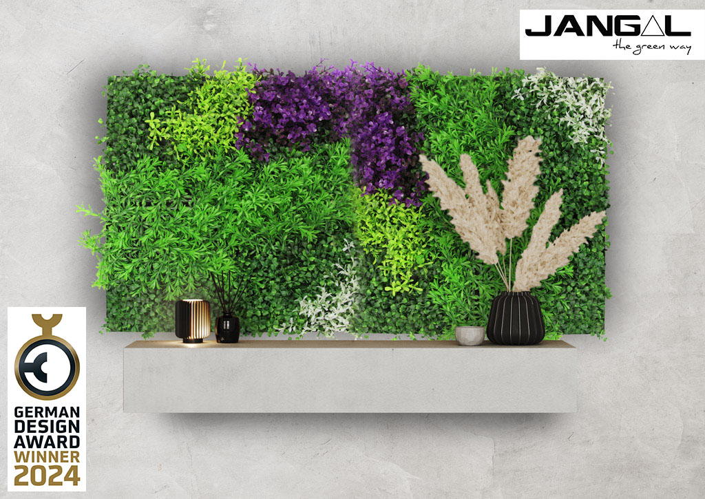 Wandpaneel Jangal Modular Wall 11116 violet mixed flora 52 x 52 cm