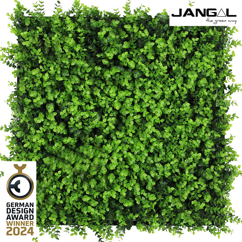 Wandpaneel Jangal Modular Wall 11112 Mixed Green Design Buxus 52 x 52 cm