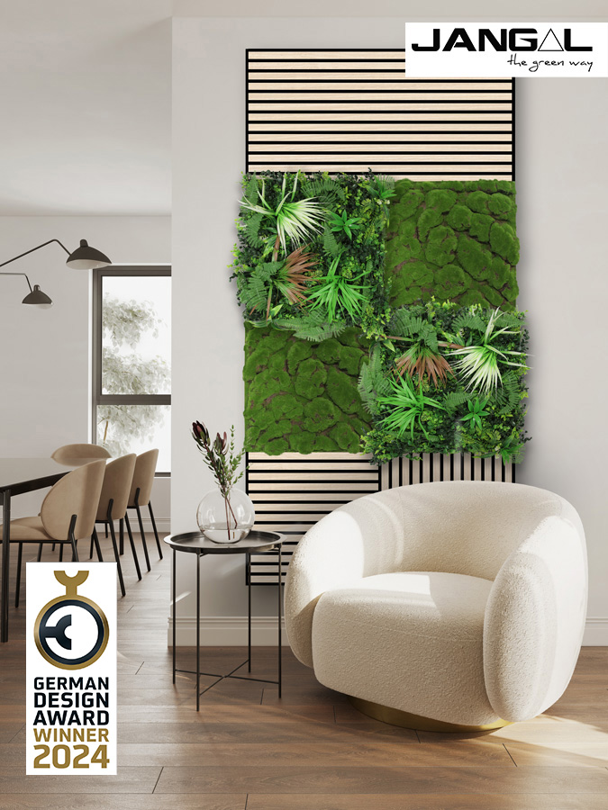 Wandpaneel Jangal Modular Wall 11117 exotic mixed flora 52 x 52 cm