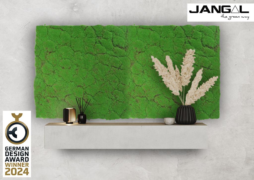 Wall panel Jangal Modular Wall 11108 Forest Green Design Moss 52 x 52 cm