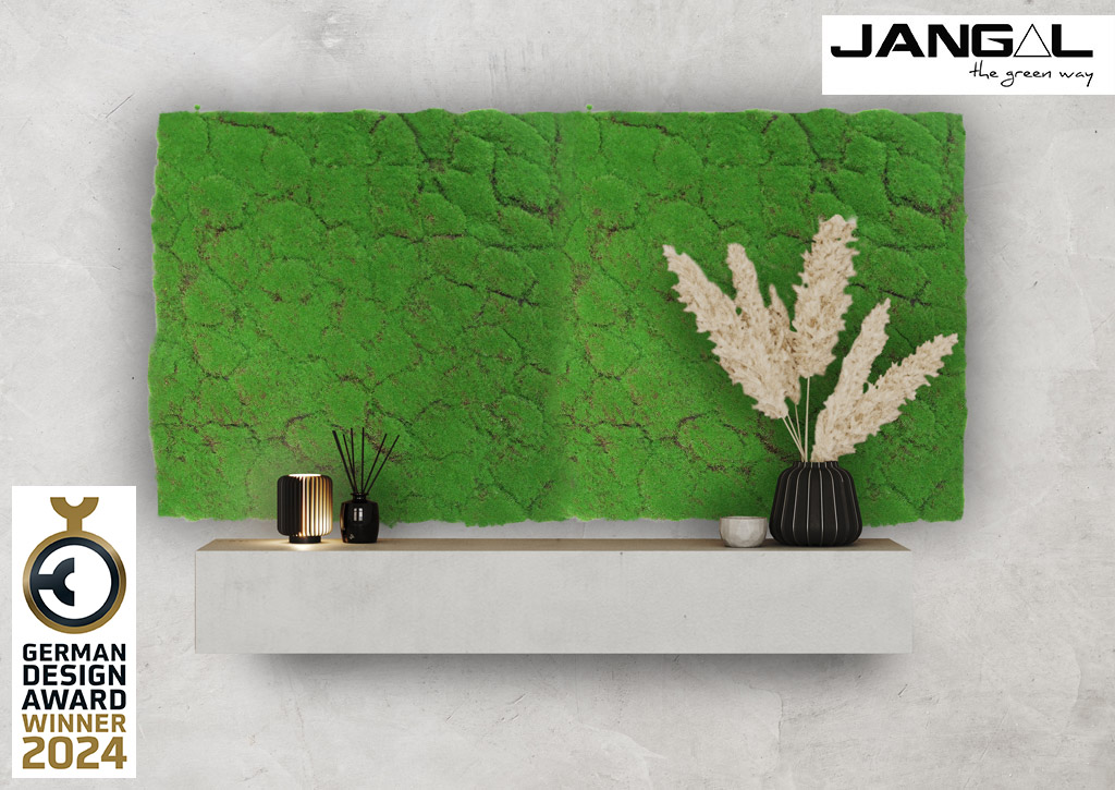 Wandpaneel Jangal Modular Wall 11108 Forest Green Design Moos 52 x 52 cm