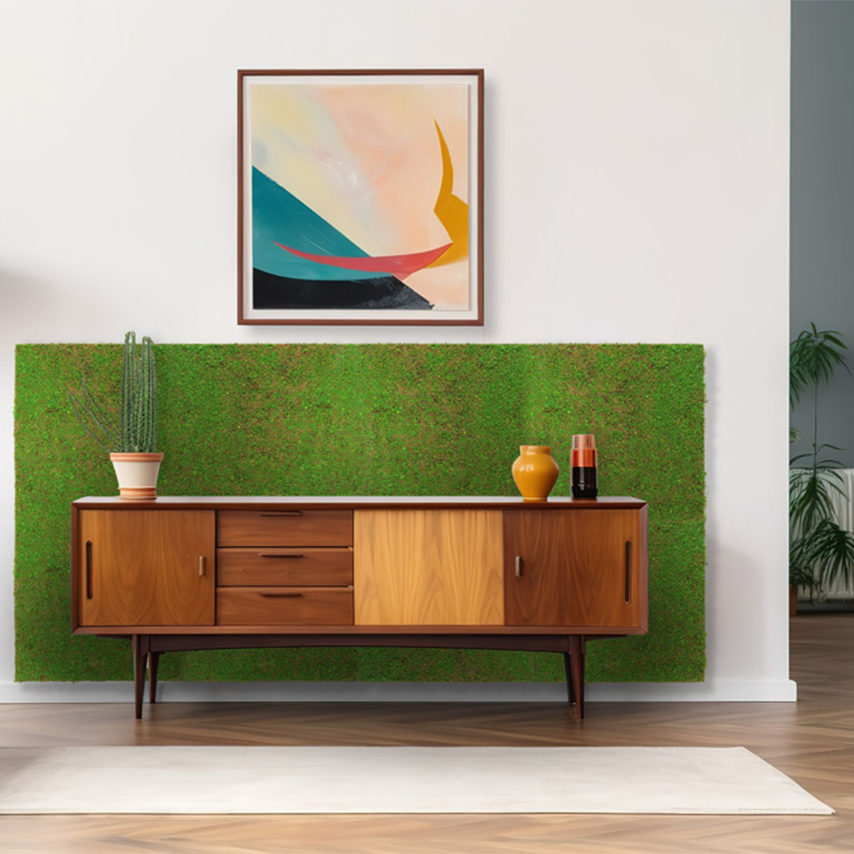 Wandpaneel Jangal Modular Wall 11106 Light Green Coconut 52 x 52 cm