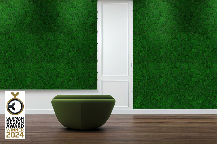 Wandpaneel Jangal Modular Wall 11101 Rich Green Moos 52 x 52 cm