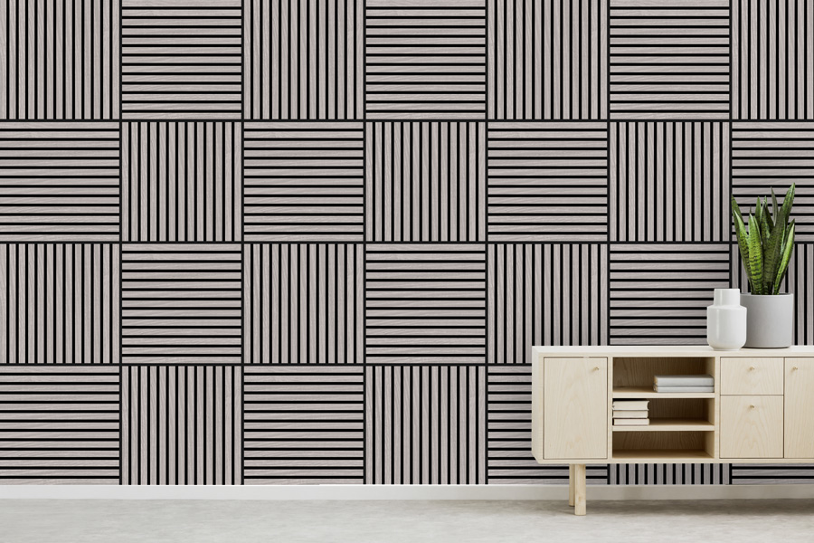 Wall panel Jangal Modular Wall 11002A Oulanka Oak veneer 52 x 52 cm