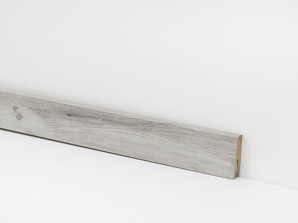 Equipped skirting 58mm 2056