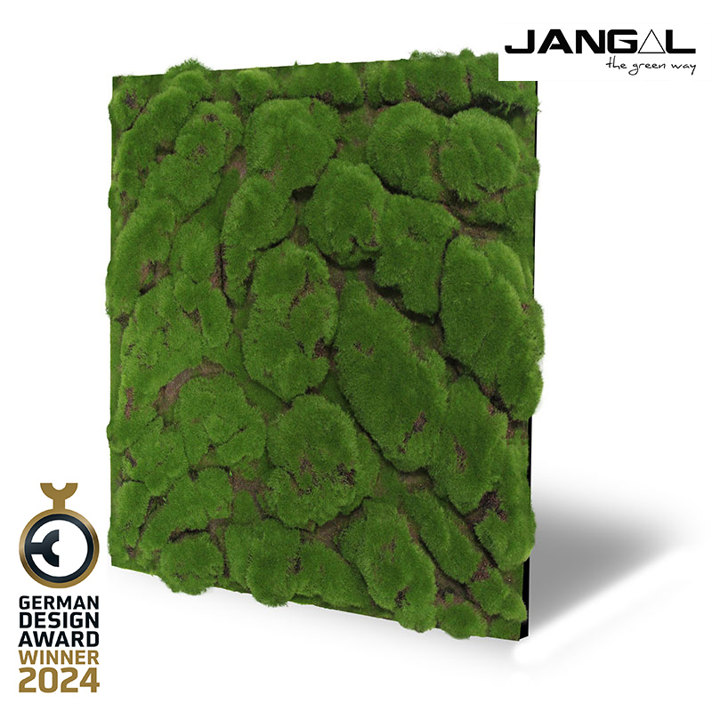 Wandpaneel Jangal Modular Wall 11109 forest green big bulk design moos 52 x 52 cm