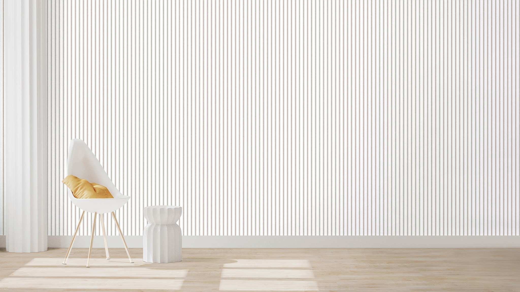 Wandpaneel 10038 Total White Full Color 2600x600x17mm