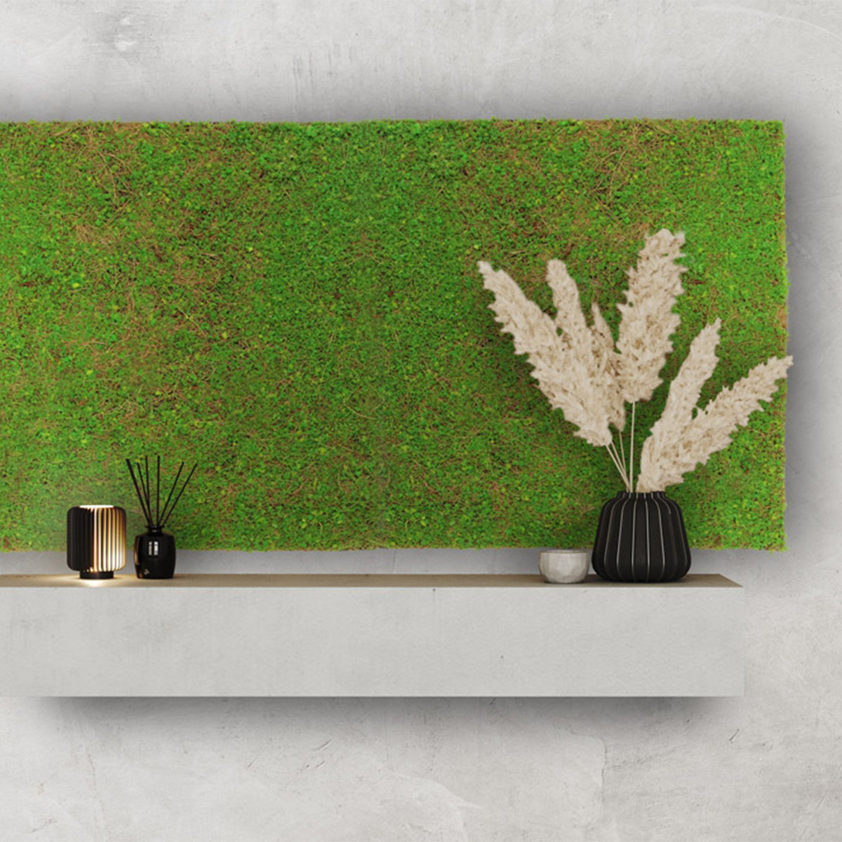 Wandpaneel Jangal Modular Wall 11106 Light Green Coconut 52 x 52 cm