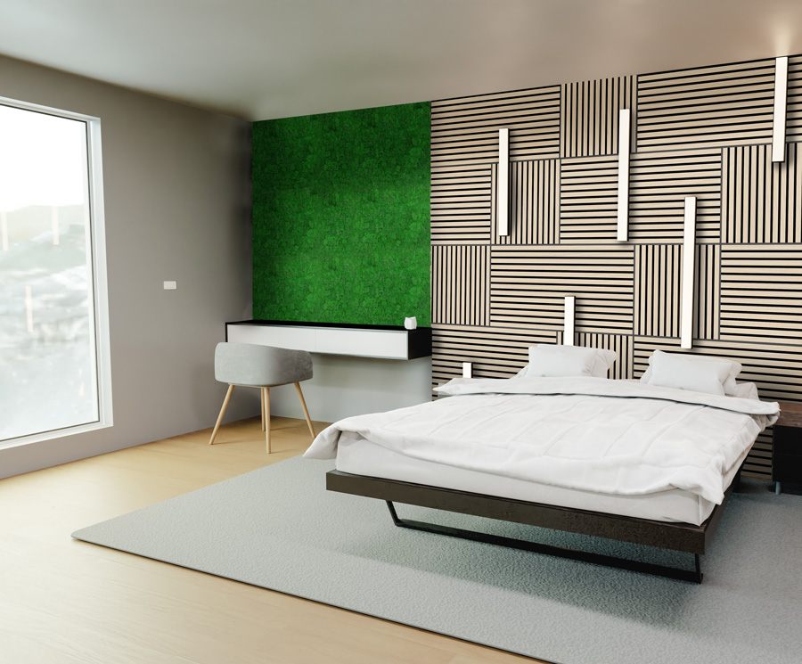 Wandpaneel Jangal Modular Wall 11100 Nature Green Moos 52 x 52 cm