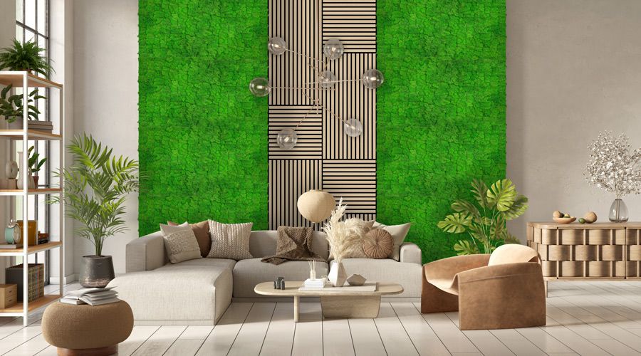 Wandpaneel Jangal Modular Wall 11101 Rich Green Moos 52 x 52 cm | 11101 ...